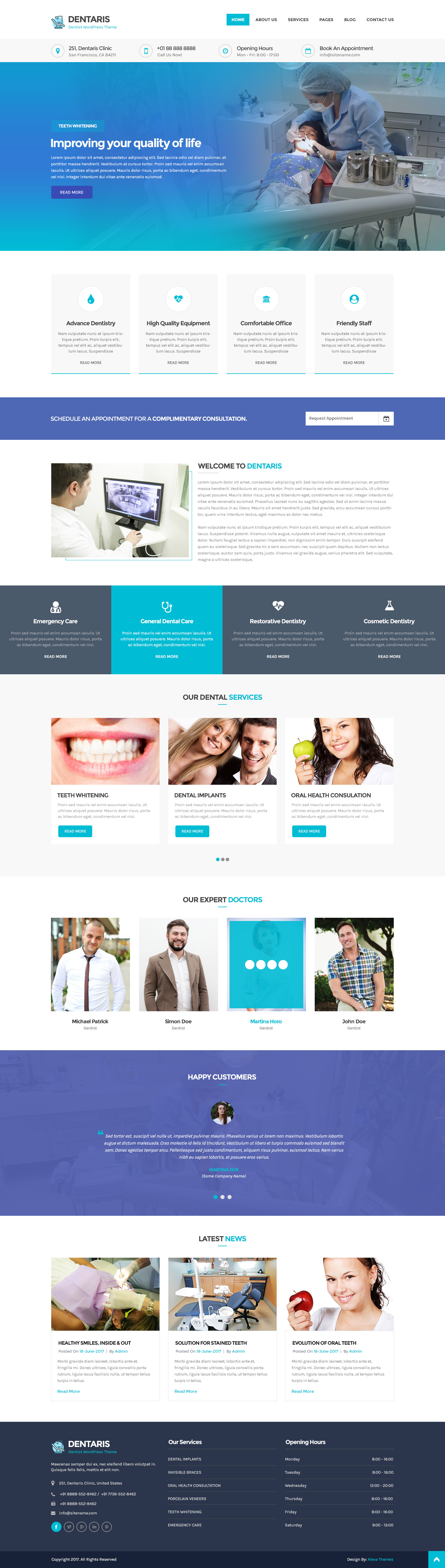 Dental WordPress Theme