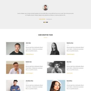 Creative WordPress Theme