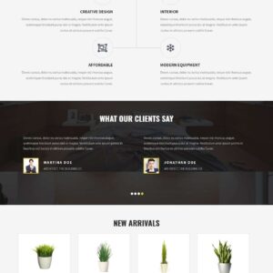 Interior WordPress Theme
