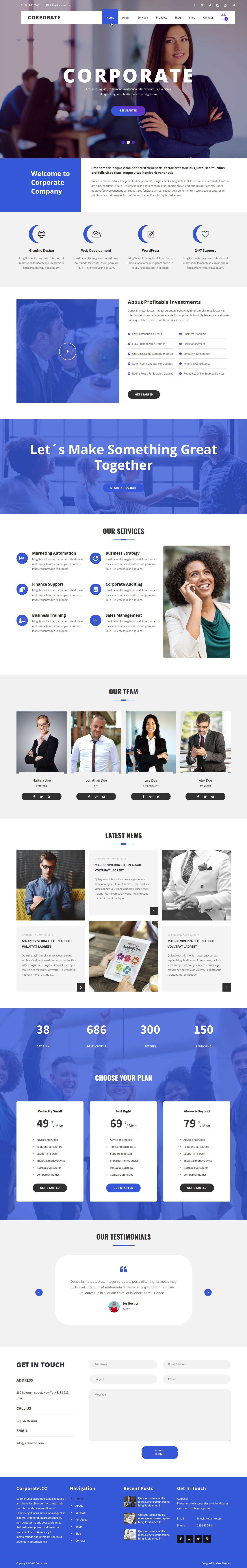 Business WordPress Theme