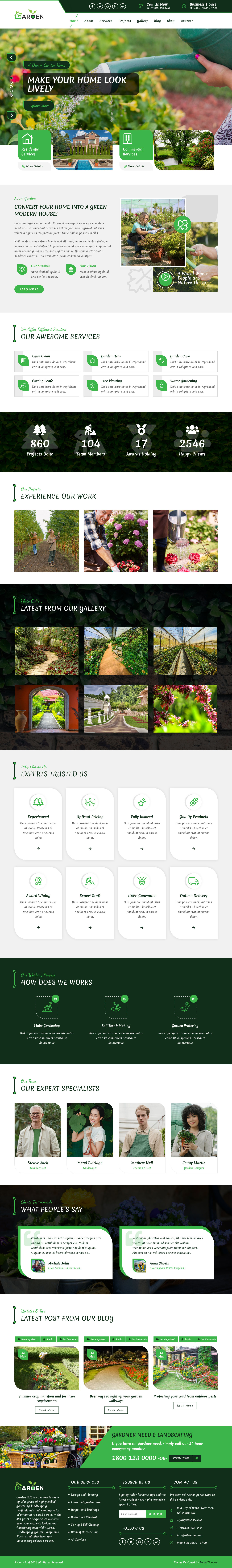 Garden WordPress Theme