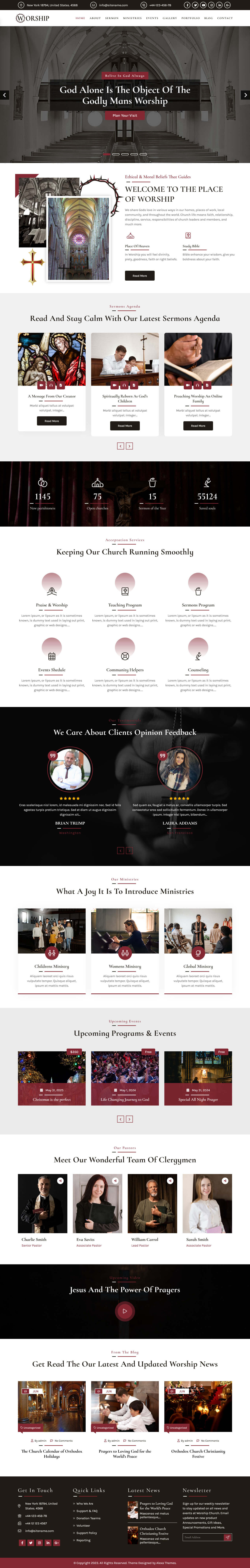 Church WordPress Theme