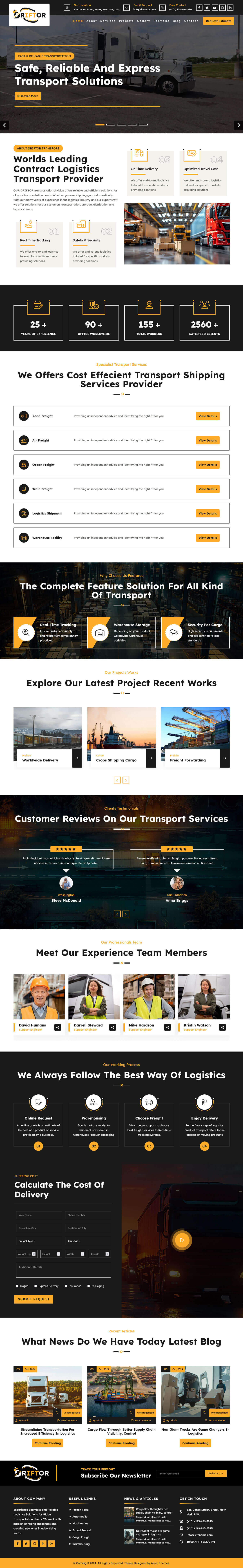 Driftor WordPress Theme