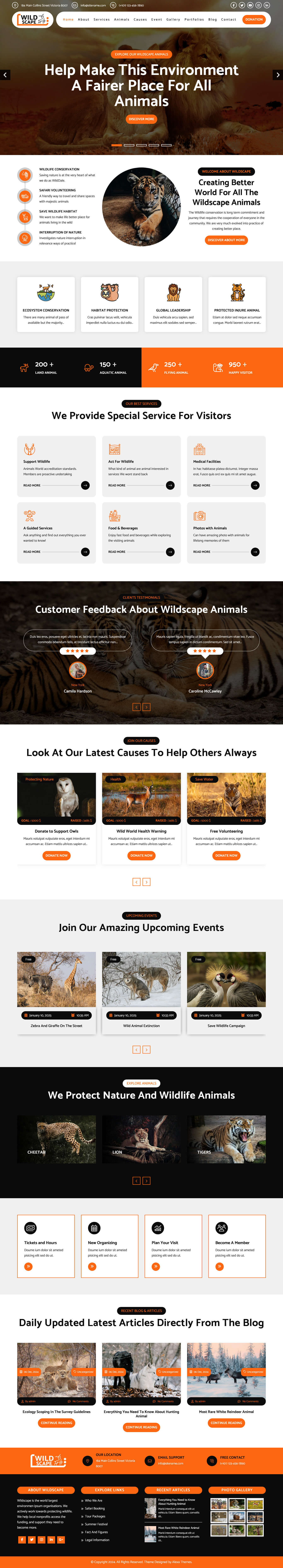 Wildscape WordPress Theme