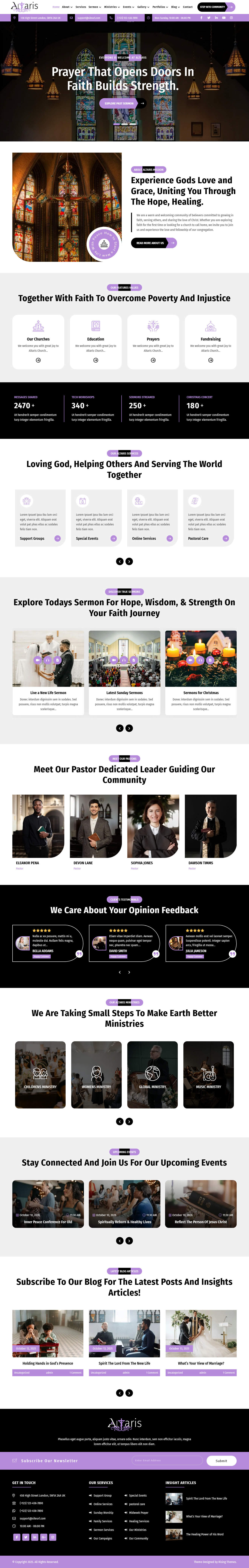 Altaris WordPress Theme